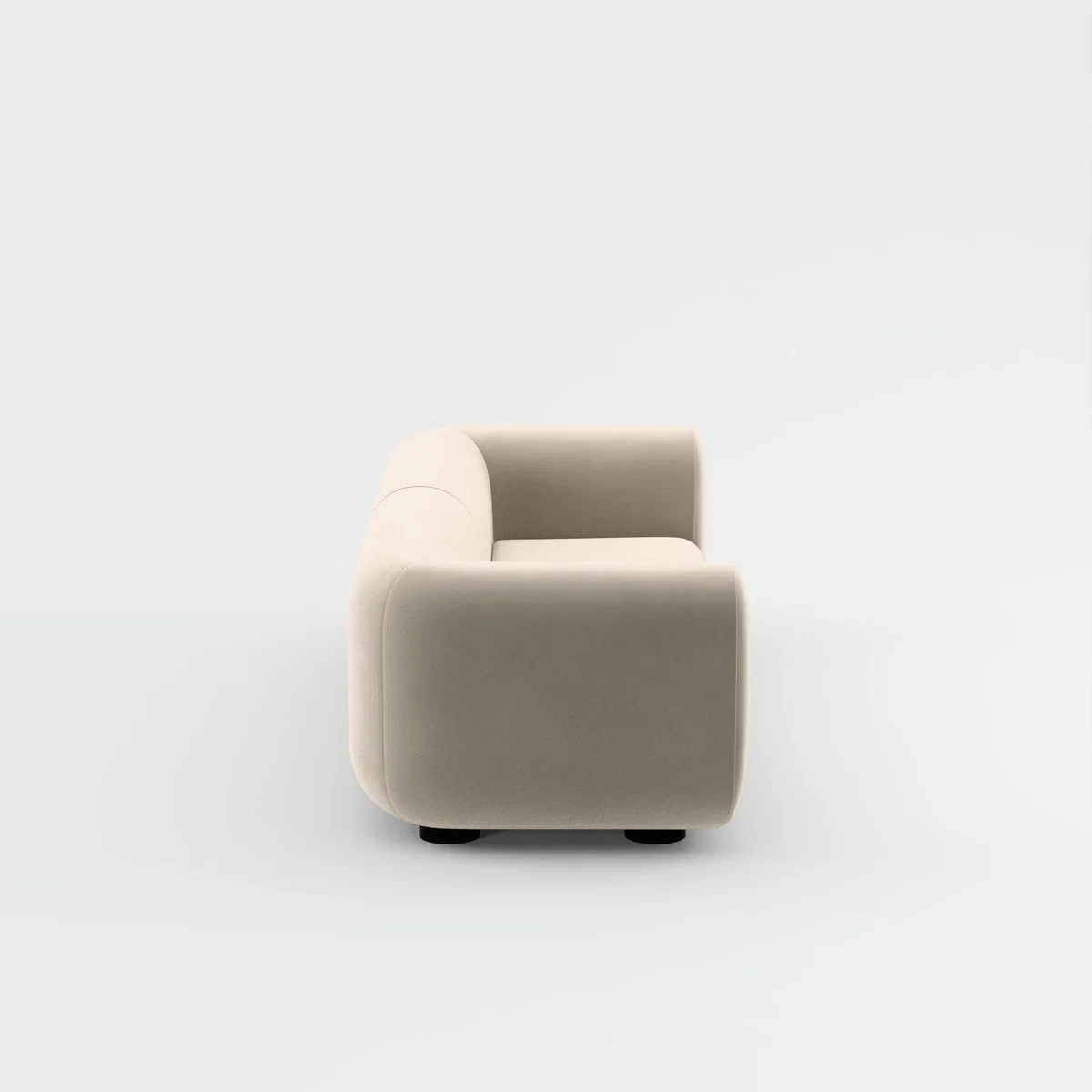 Tom Dixon - Plump 3-Seater Wide Modular Sofa - Configuration 3 - Pearl (Royal 106) – image 5