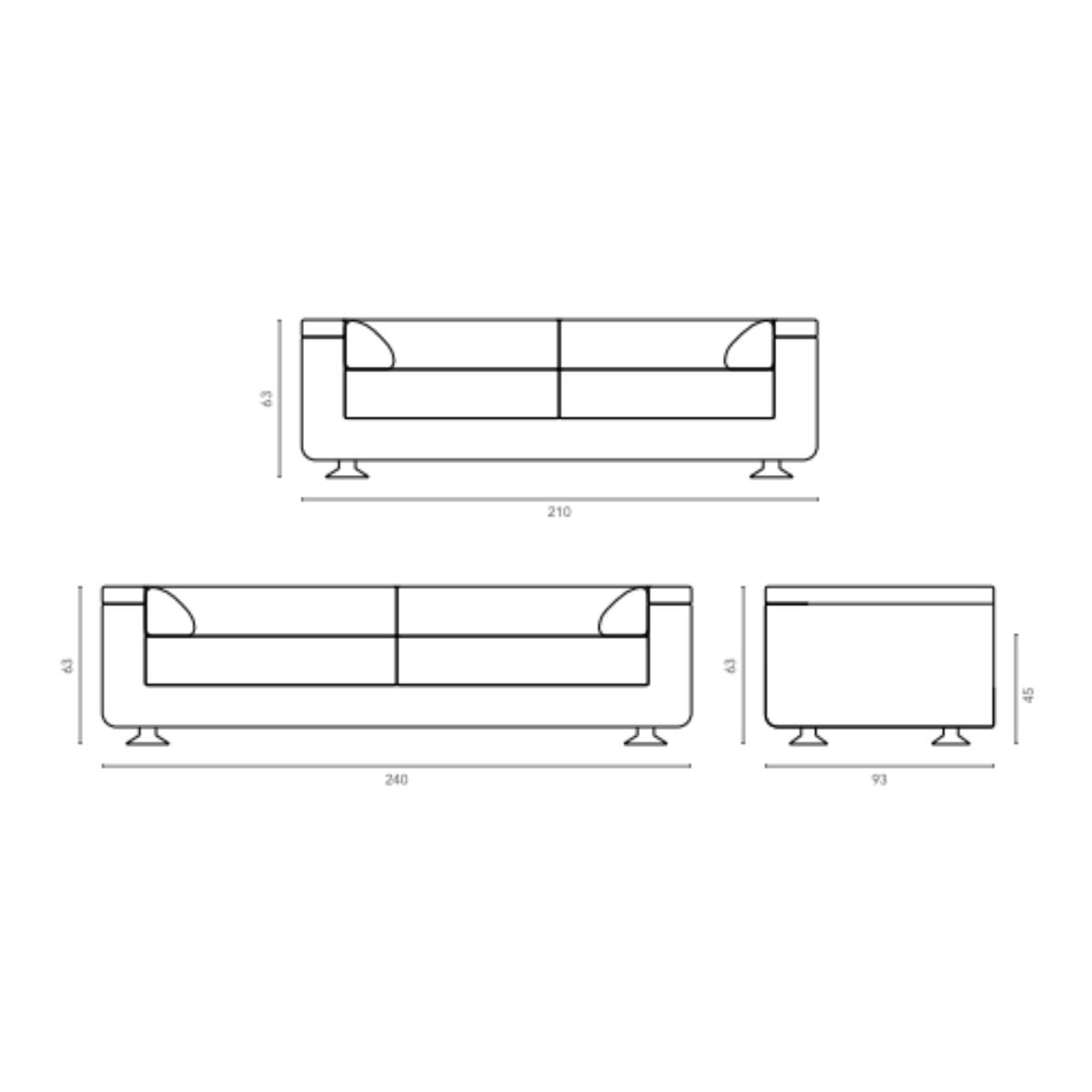 Nobilis | Canapé Factory Sofa | 2 Seater – image 2