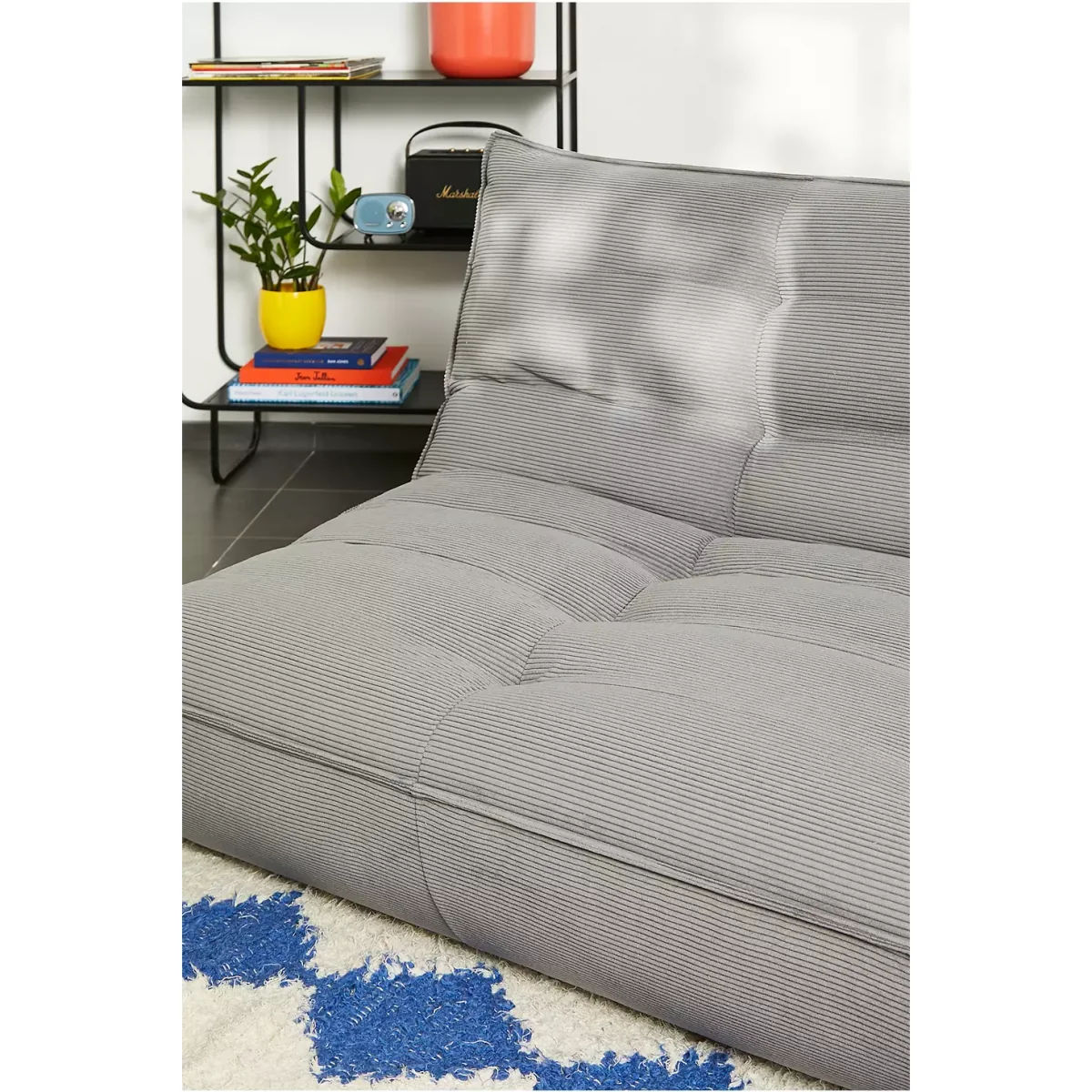 Greta Grey Corduroy XL Sleeper Sofa - Grey ALL at Urban Outfitters – image 2