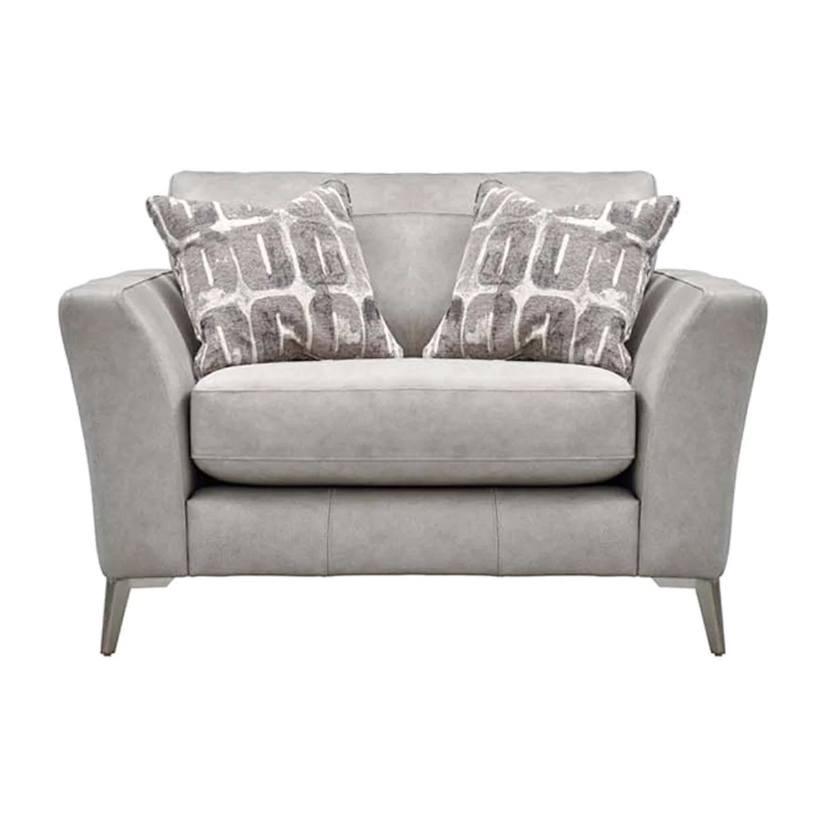 Flynn Cuddler Sofa in Leather