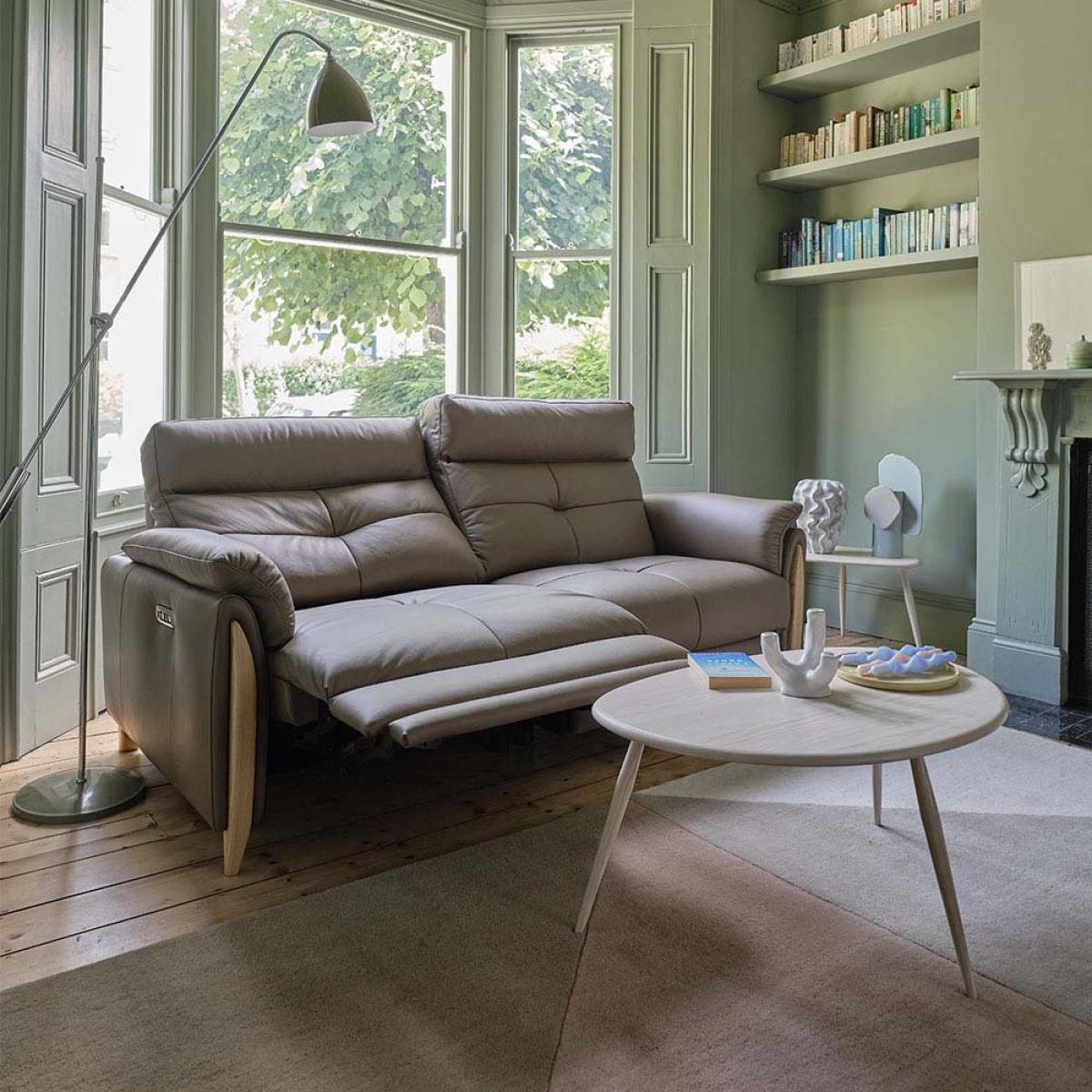 Ercol Mondello Large Recliner Sofa - Ercol Mondello Large Recliner Sofa - 900-909 – image 2