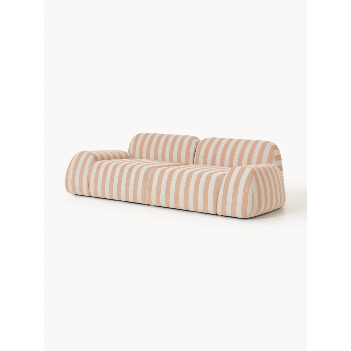 Modular Striped Sofa Wolke (3-seater) – image 2