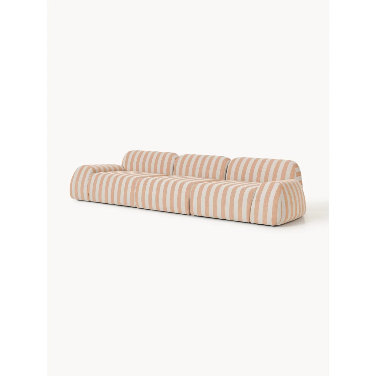 Modular Striped Sofa Wolke (4-seater) – image 2