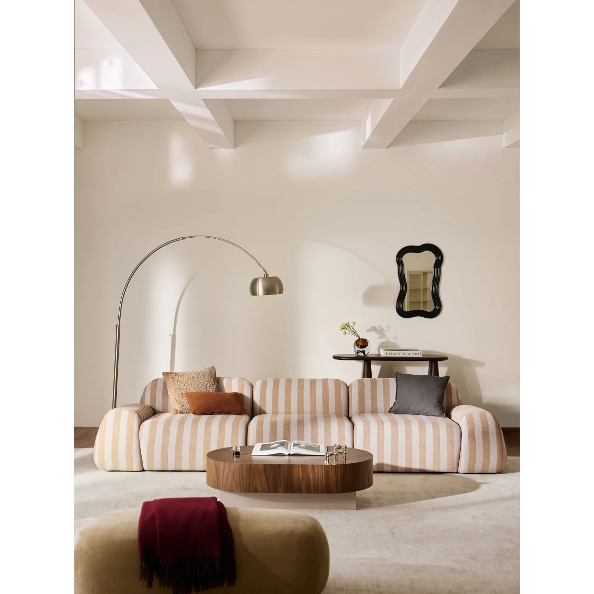 Modular Striped Sofa Wolke (4-seater) – image 9