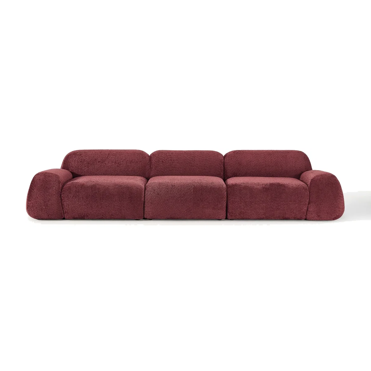 Modular Teddy-Bouclé Sofa Wolke (4-seater) – image 1