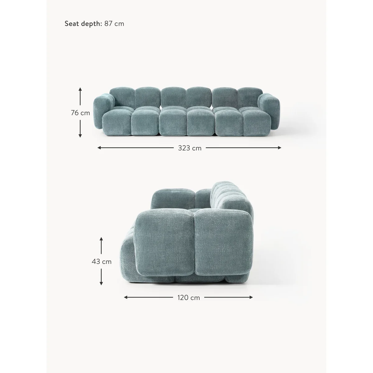 Modular Sofa Tayla (4-seater) – image 8