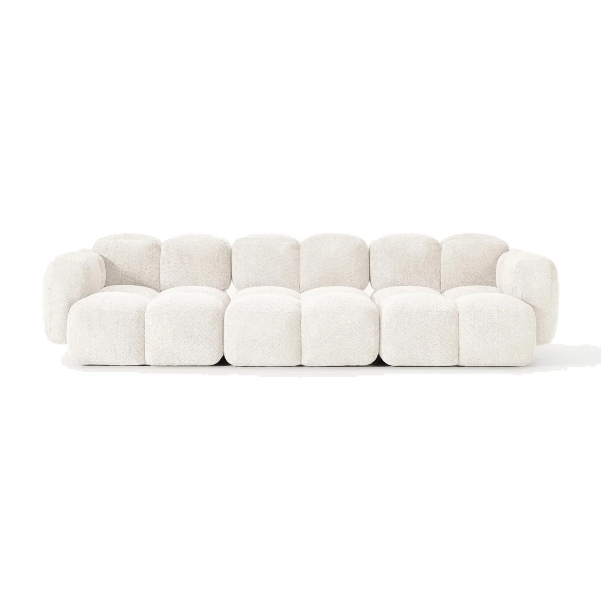 Modular Teddy-Bouclé Sofa Tayla (4-seater) – image 1