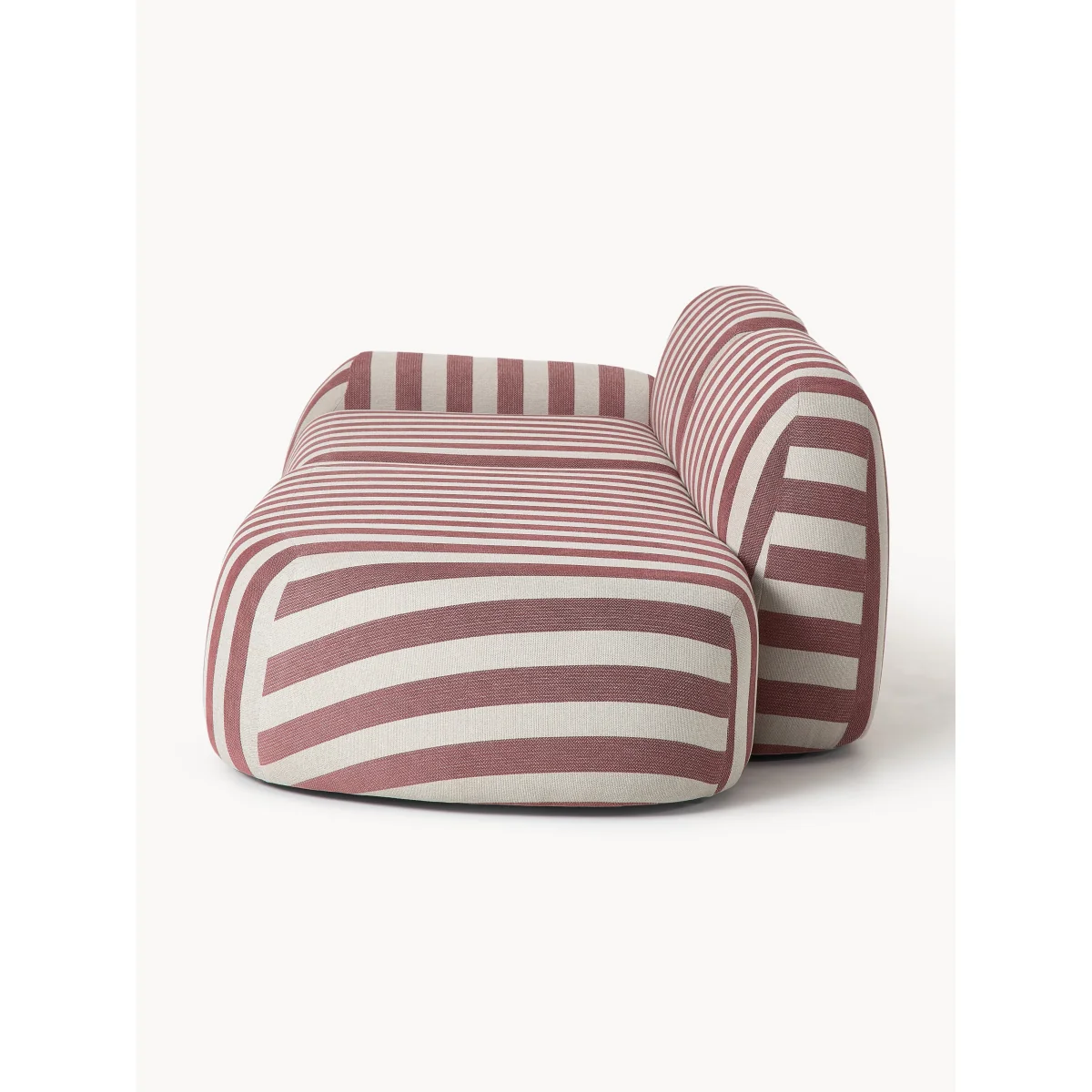 Modular Striped Chaise Wolke (3-seater) – image 3