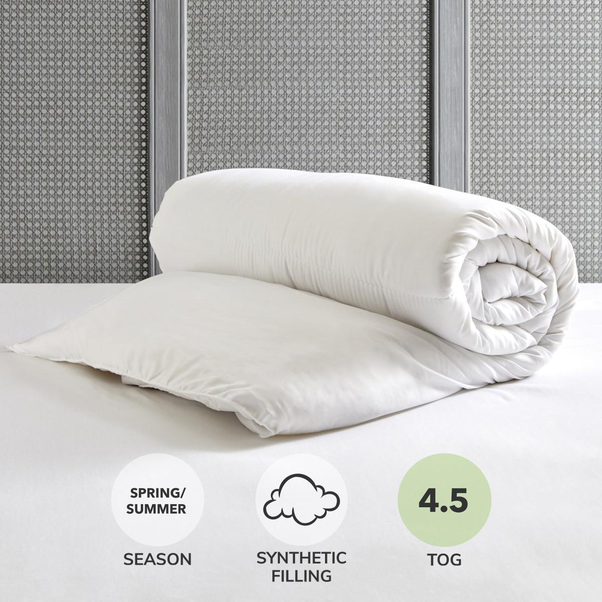 Hydrocool 4.5 Tog Duvet White – image 1