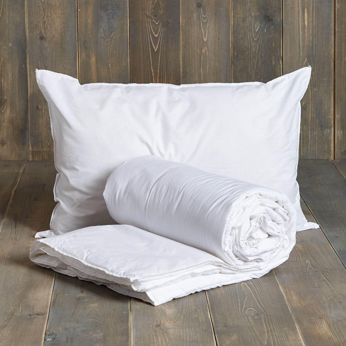 Fogarty Little Sleepers Anti Allergy 4 Tog Cot Bed Duvet and Pillow Set White – image 2