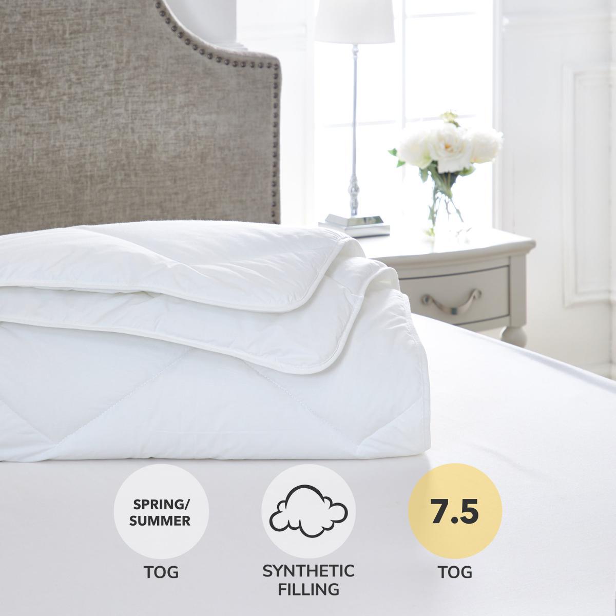 Dorma Full Forever 7.5 Tog Duvet White – image 1