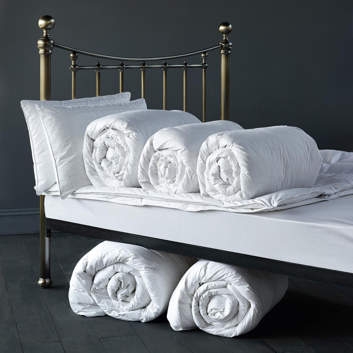 Fogarty Anti Allergy White Goose Feather and Down 10.5 Tog Duvet White – image 4