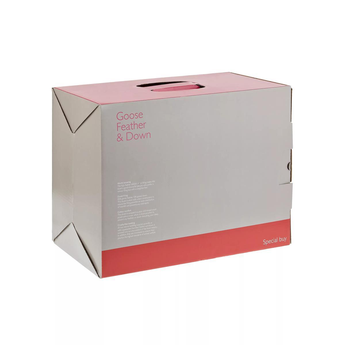 John Lewis & Partners Natural Goose Feather & Down Duvet, 10.5 Tog – image 6