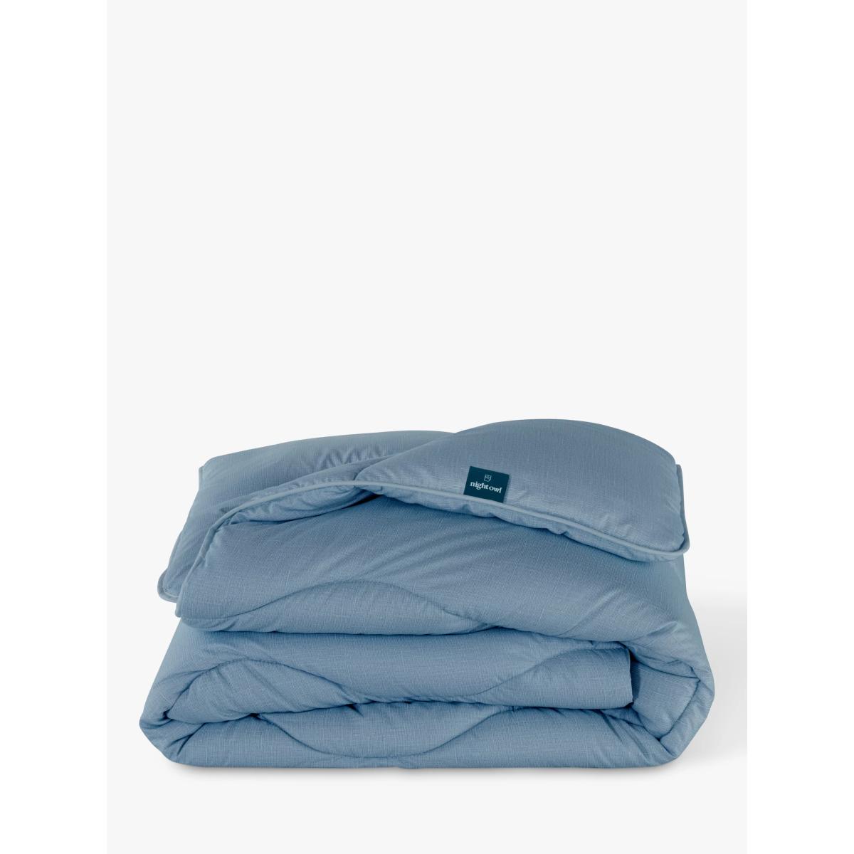 The Fine Bedding Company Night Owl Herringbone Coverless Duvet, 4.5 Tog – image 4