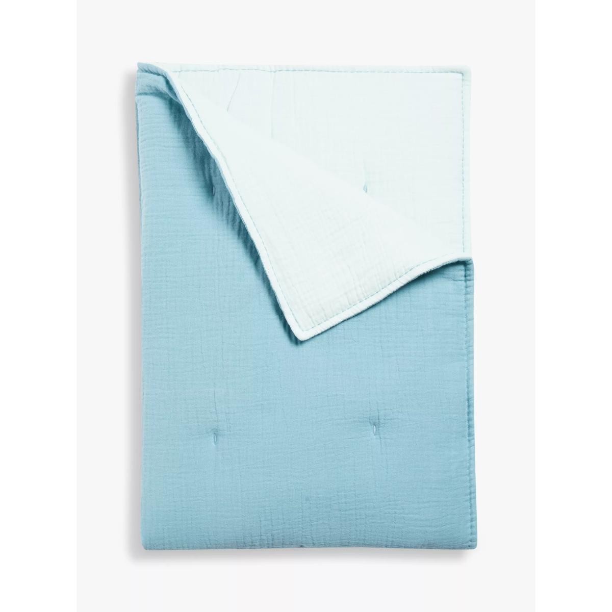 John Lewis & Partners Cotton Muslin Quilt, 110 x 70cm – image 2