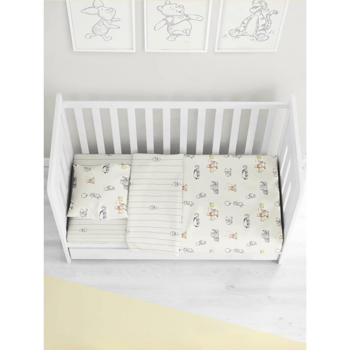 Disney Winnie The Pooh Exploring A Classic Toddler Duvet & Pillowcase Set – image 2
