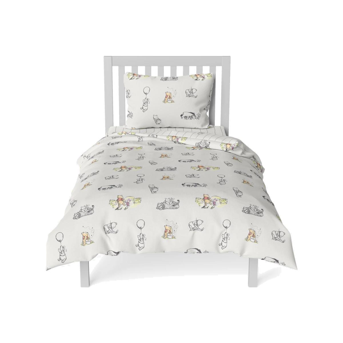 Disney Winnie The Pooh Exploring A Classic Toddler Duvet & Pillowcase Set – image 1