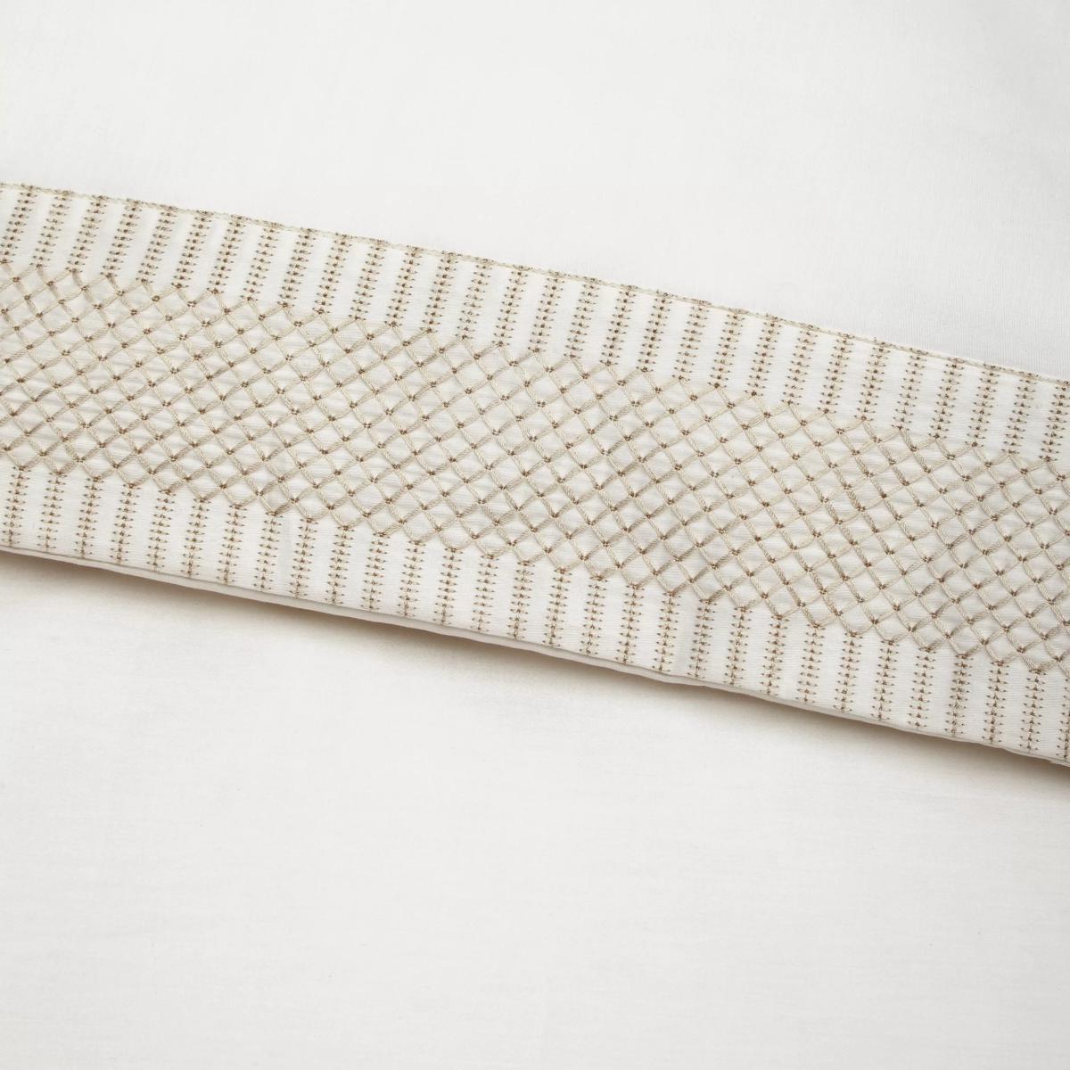John Lewis & Partners Soft and Silky Treviso Cotton Duvet Covers and Pillowcases, Cream – image 3