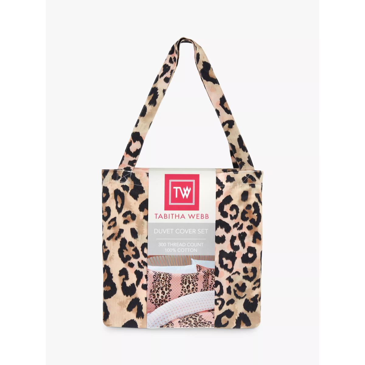 Tabitha Webb Leopard Stripe Duvet Cover Set – image 2