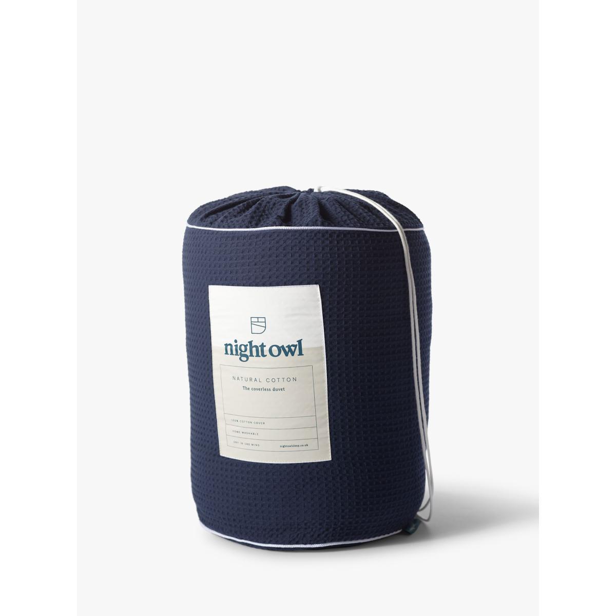 The Fine Bedding Company Night Owl Waffle Coverless Duvet, 10.5 Tog – image 4
