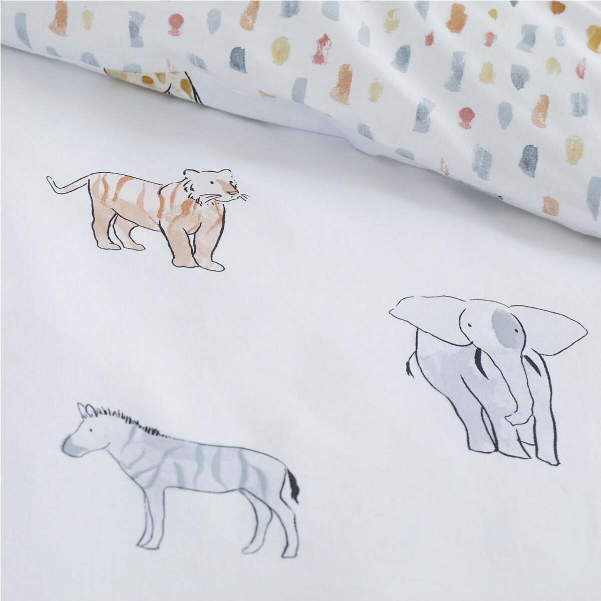 Zoo Animals Cotton Duvet Set – image 3