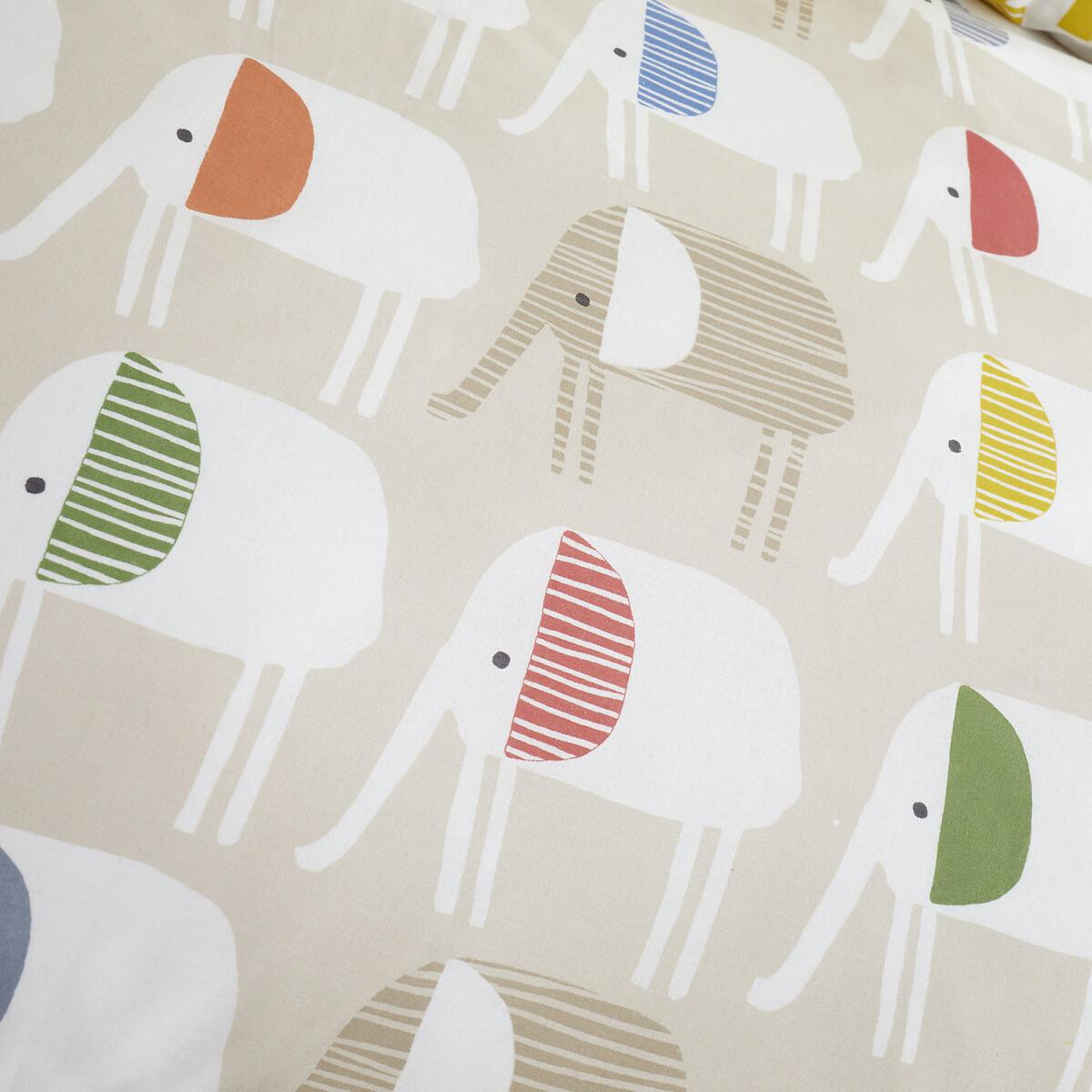 Kids Minbu Elephant Cotton Duvet Set – image 3