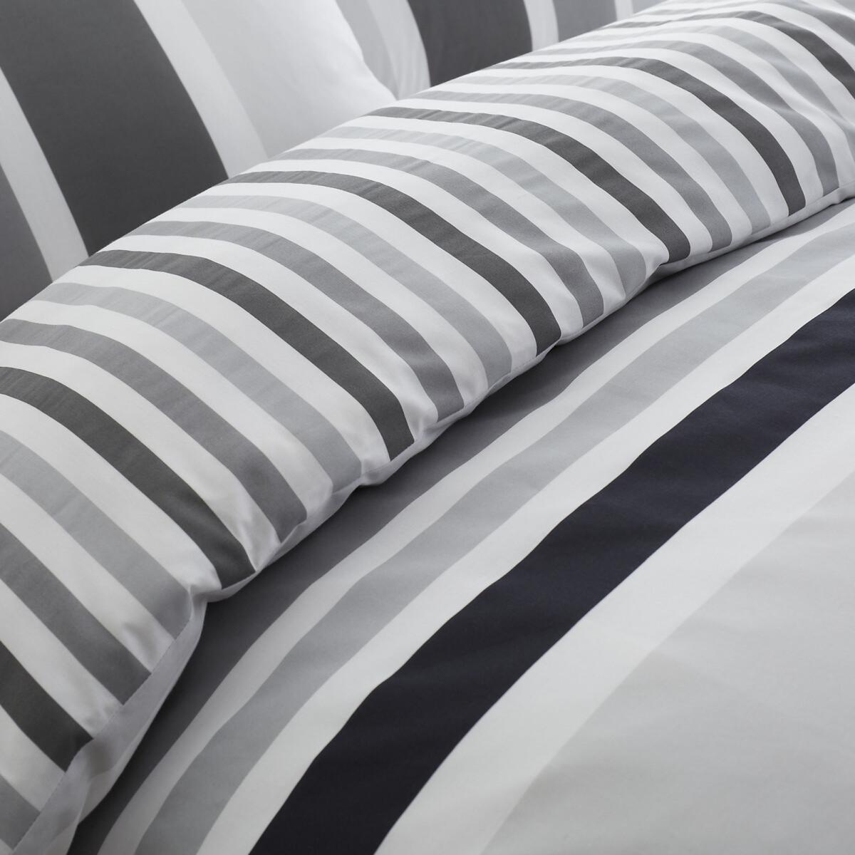 Brighton Stripe Easy Care Duvet Set – image 3