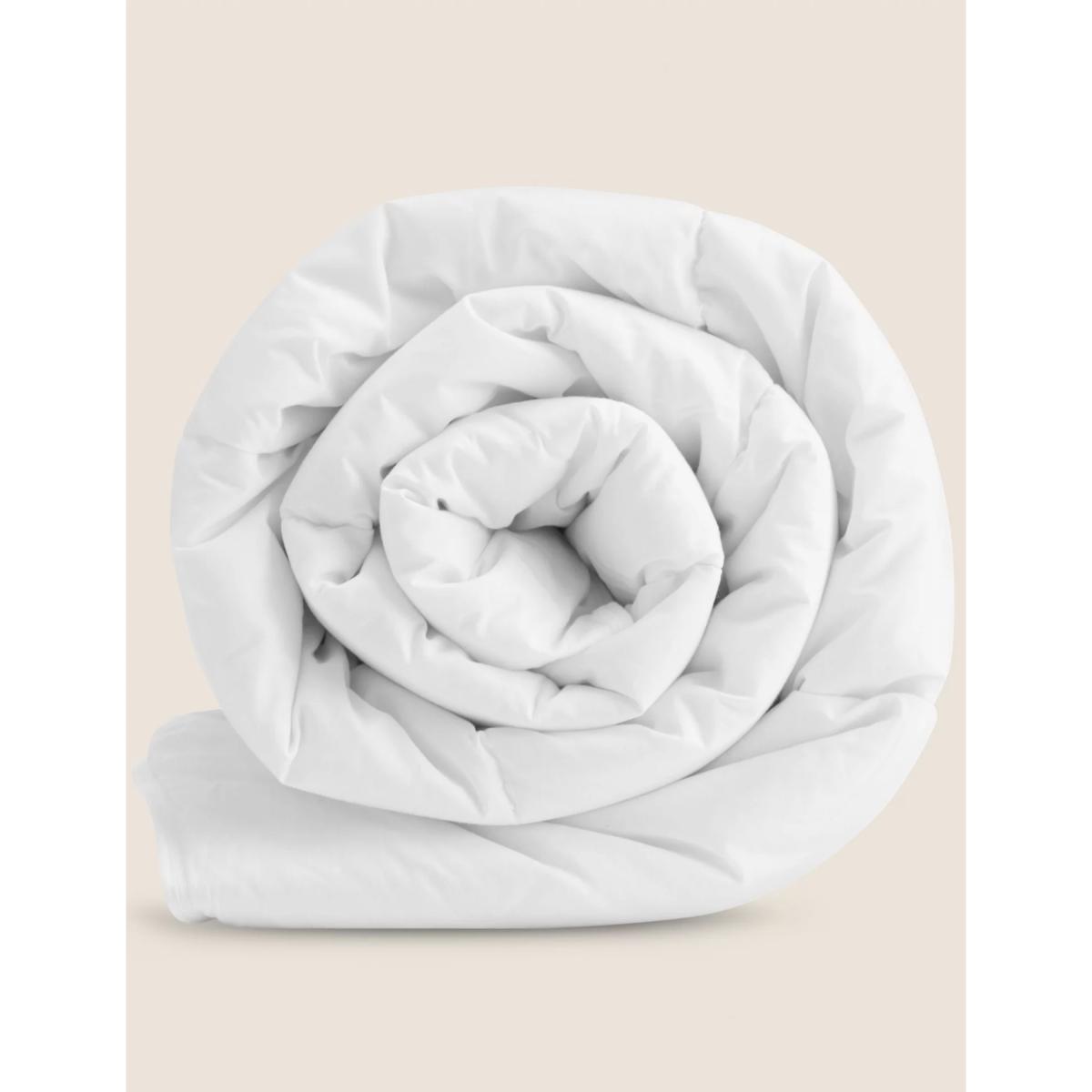 M&S Comfortably Cool 6 Tog Duvet - DBL - White, White – image 3
