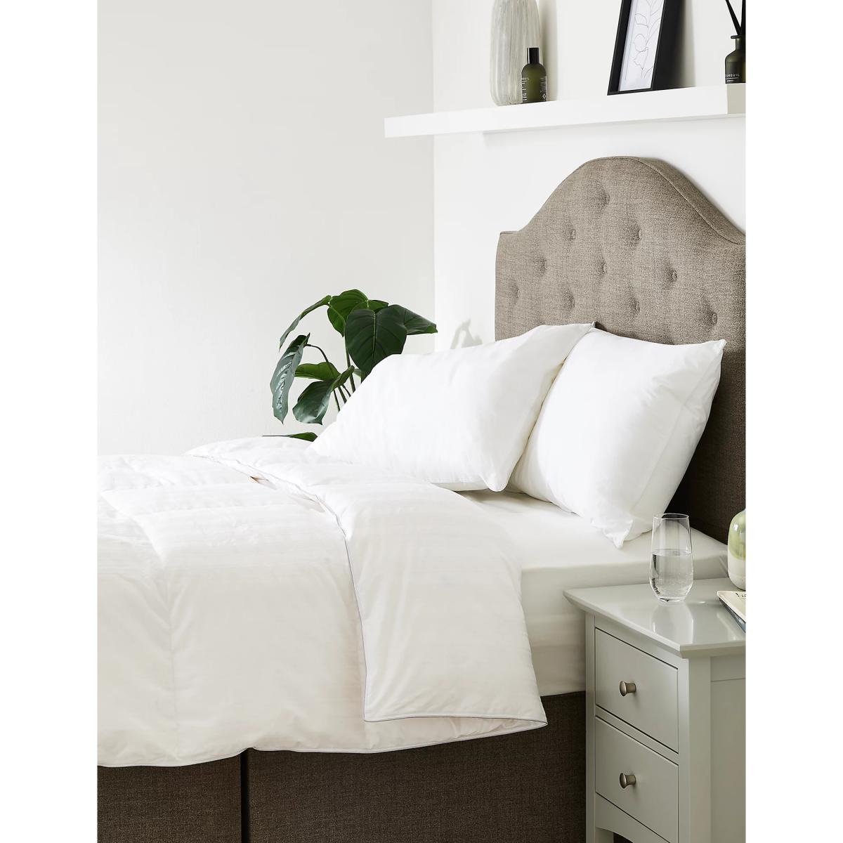 M&S Autograph Luxury Hungarian Goose Down 10.5 Tog Duvet - 5FT - White, White – image 2