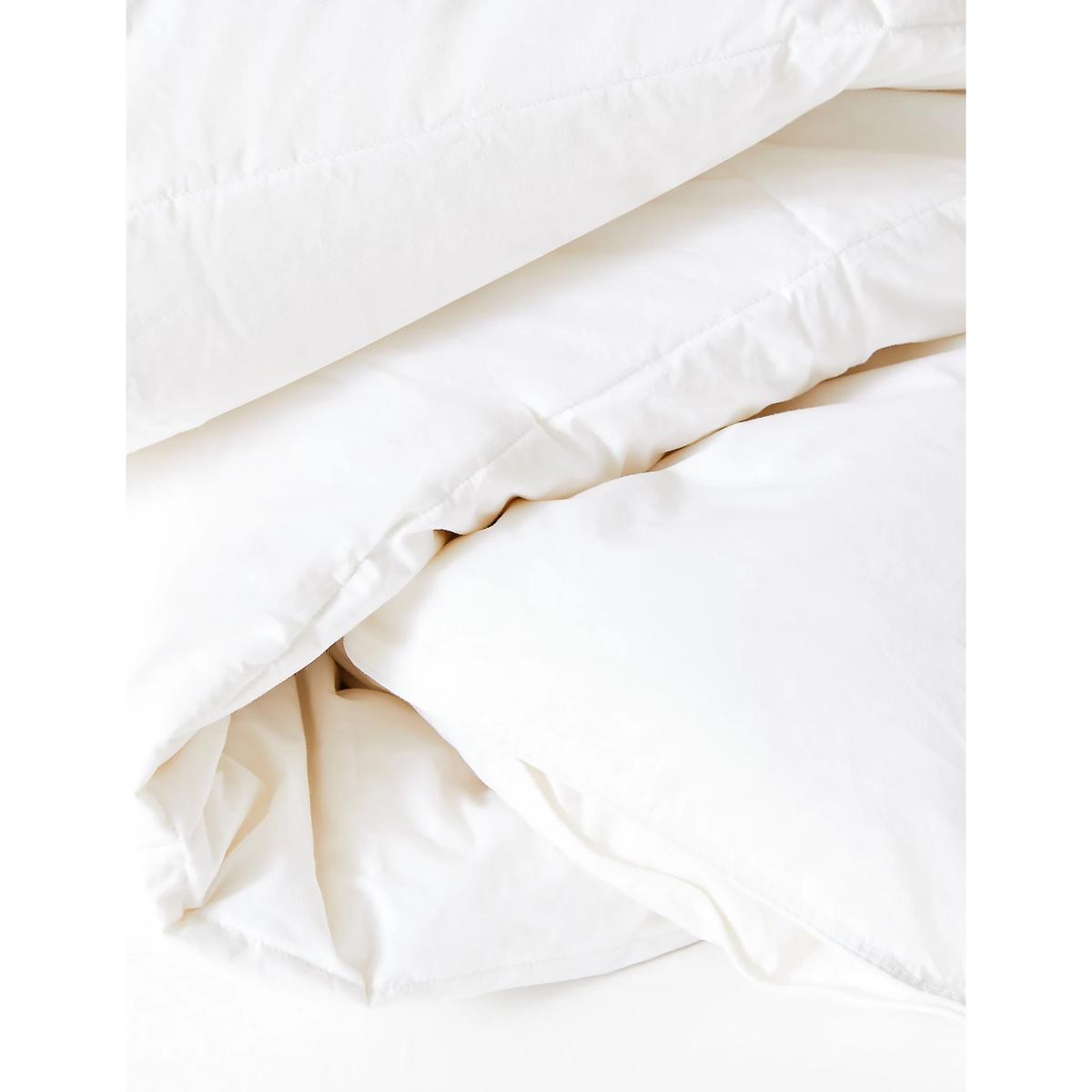 M&S Luxury Duck Down 13.5 Tog All Season Duvet - SGL - White, White – image 3