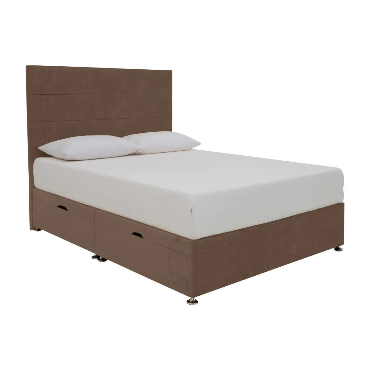 TEMPUR - Cloud Prime Side Ottoman Divan Set - Super King – image 1