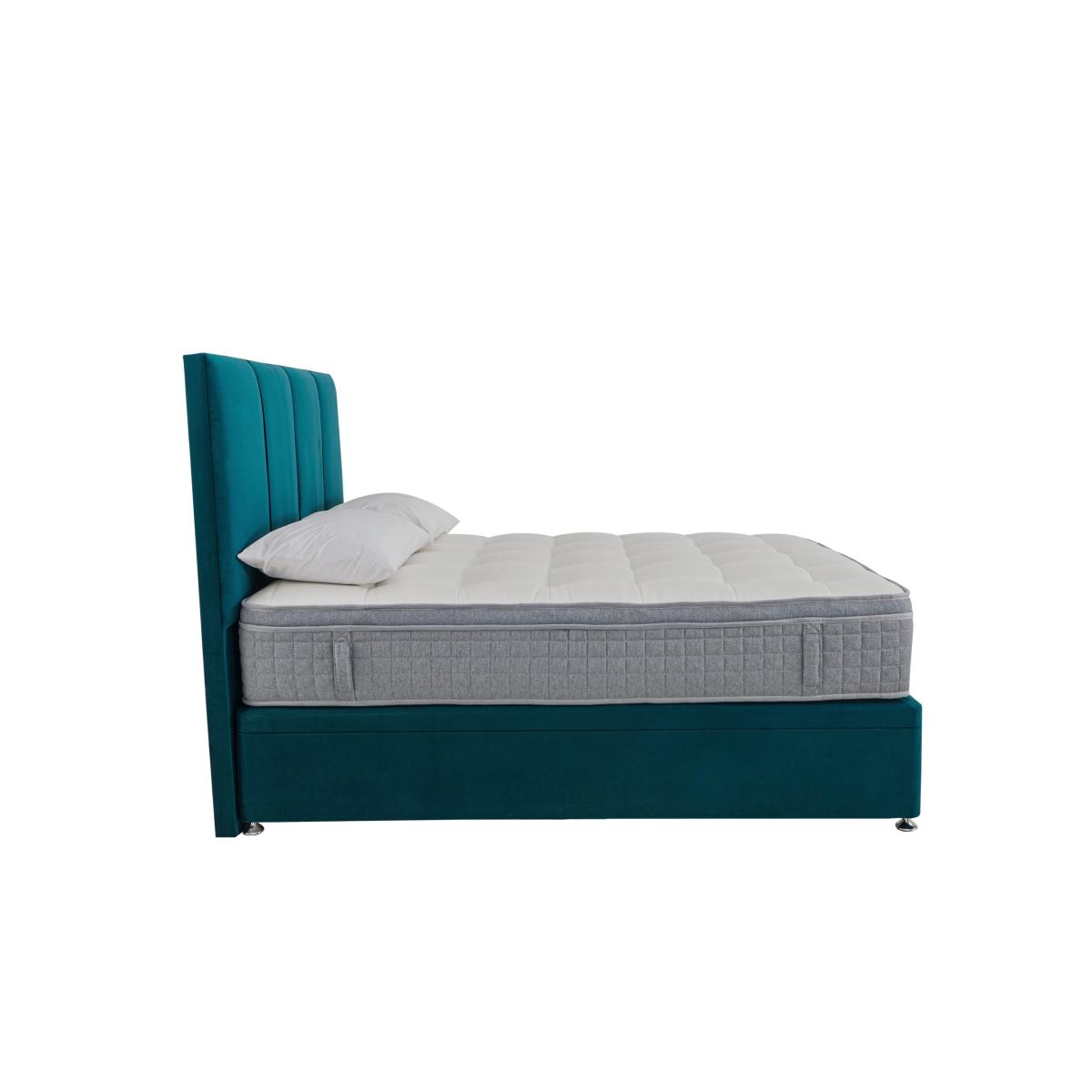 Millbrook - PureTech 3000 Pillow Top End Ottoman Divan Set - Super King - Black – image 4