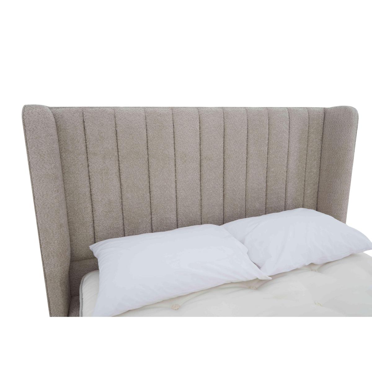Eira Low Foot End Electric Ottoman Bed Frame - Super King - Savannah Ocean – image 2
