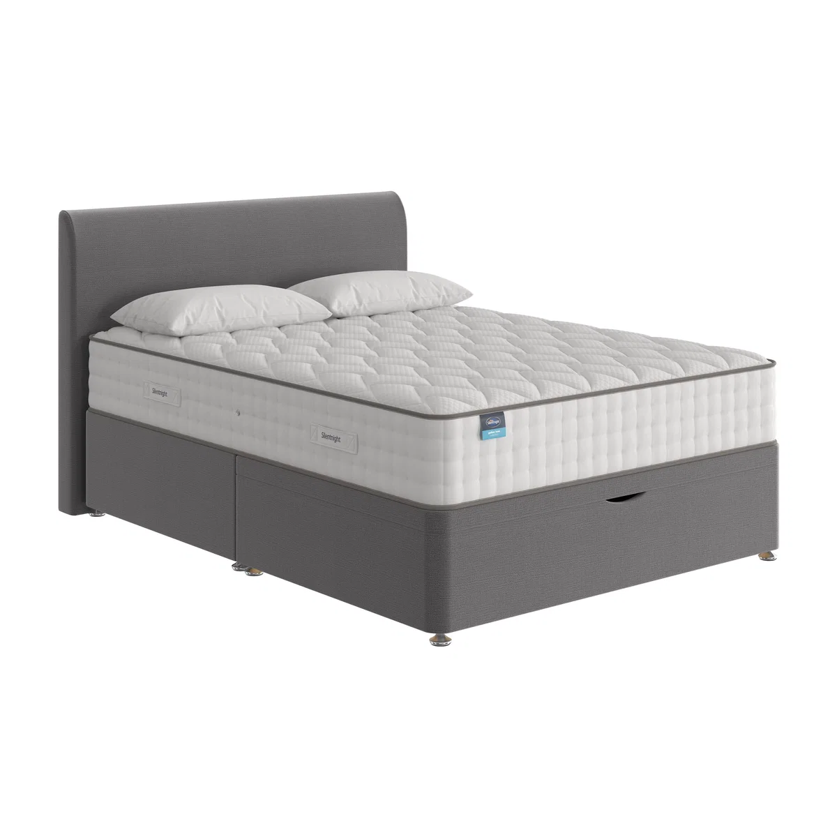 Silentnight - Geltex Luxe 2000 Half Ottoman Divan Set - Super King – image 1