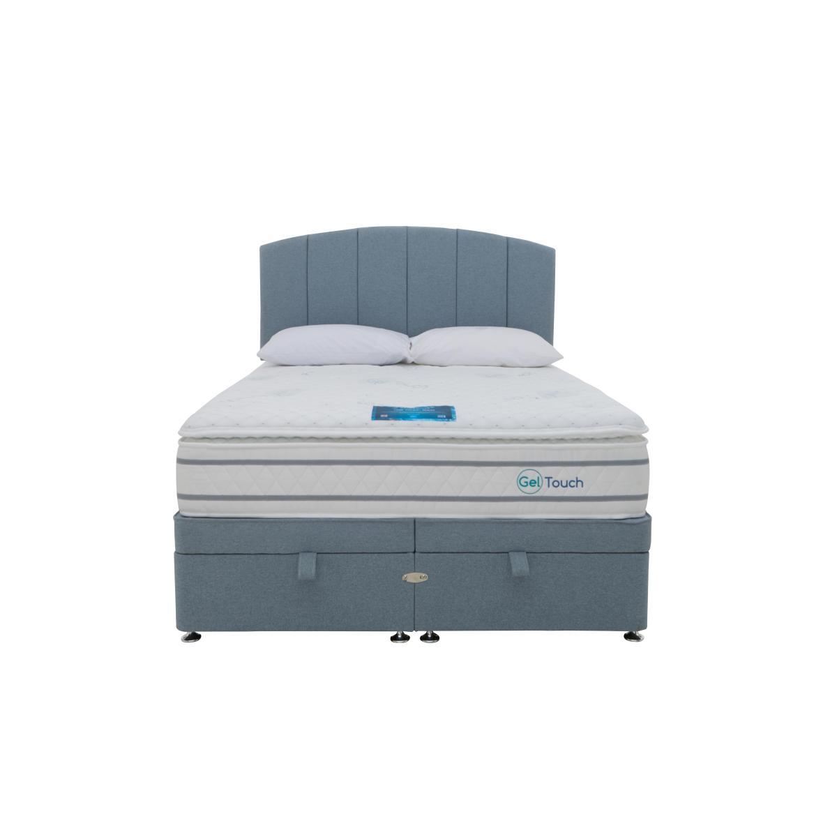 Sleepeezee - GelTouch 3000 End-lift Ottoman Divan Set - Super King - Grey – image 4
