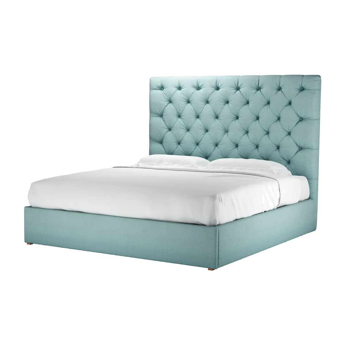Rosalie 150cm Super King Ottoman Bed in Eucalyptus Smart Cotton - sofa.com – image 1