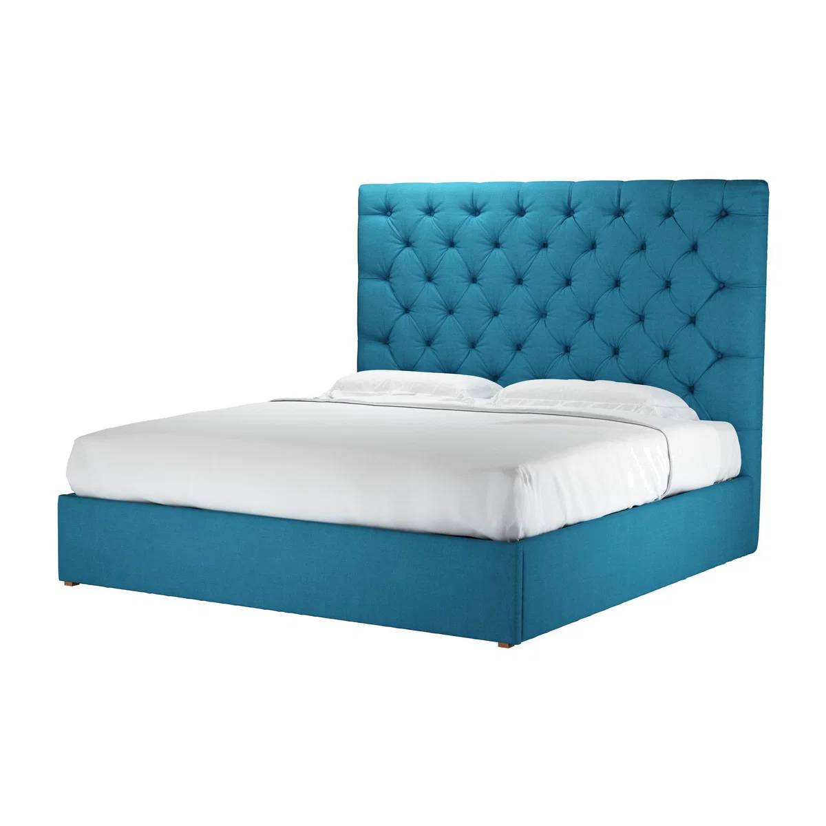 Rosalie 150cm Super King Ottoman Bed in Marina Brushed Linen Cotton - sofa.com – image 1