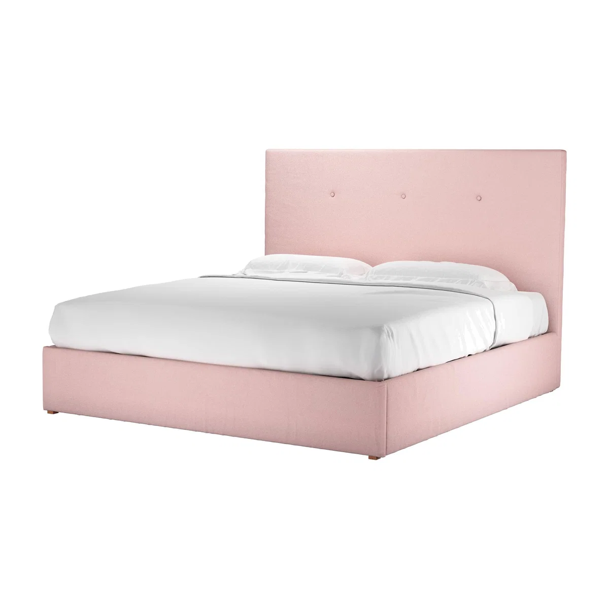 Avery 130cm Super King Ottoman Bed in Rhubarb Smart Cotton - sofa.com – image 1