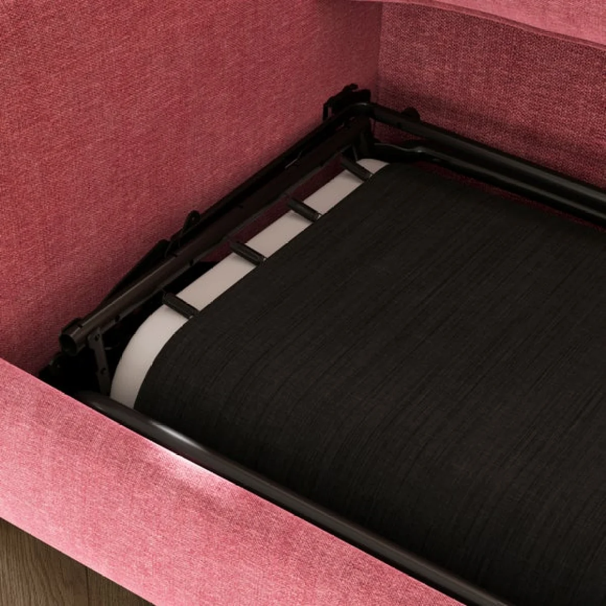 Millie Chenille 2 Seater Sofa Bed – image 3