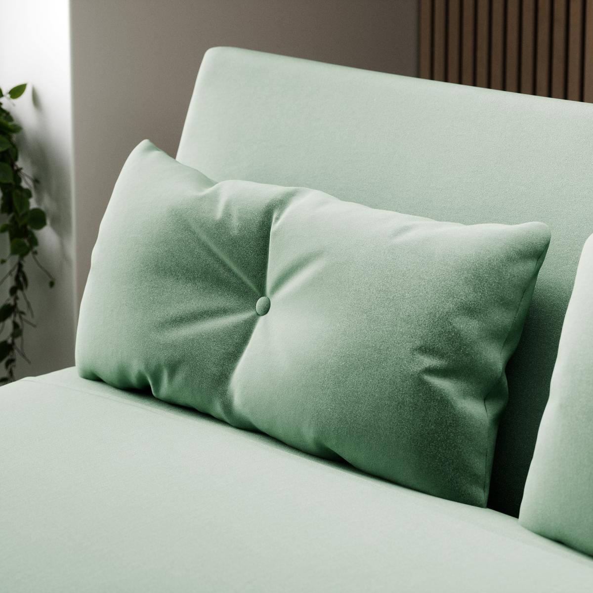 Phoebe Double Velvet Sofa Bed Velvet Grey – image 6