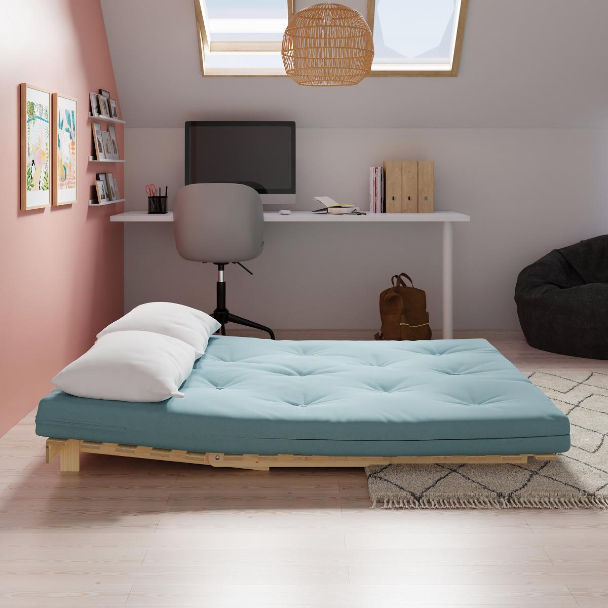 Return - Mito Double Futon, Duck Egg Mito Cotton Duck Egg – image 2