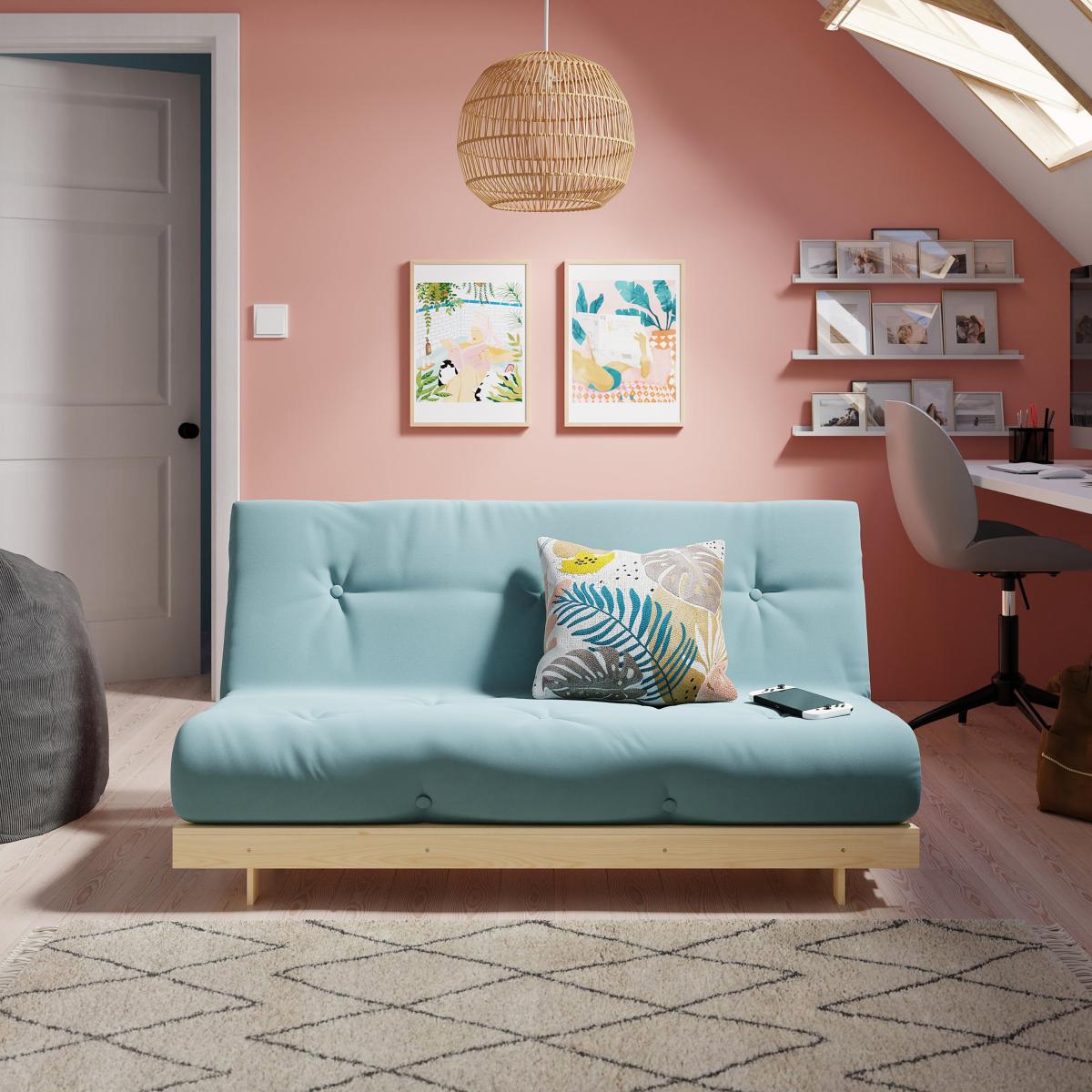 Return - Mito Double Futon, Duck Egg Mito Cotton Duck Egg – image 1