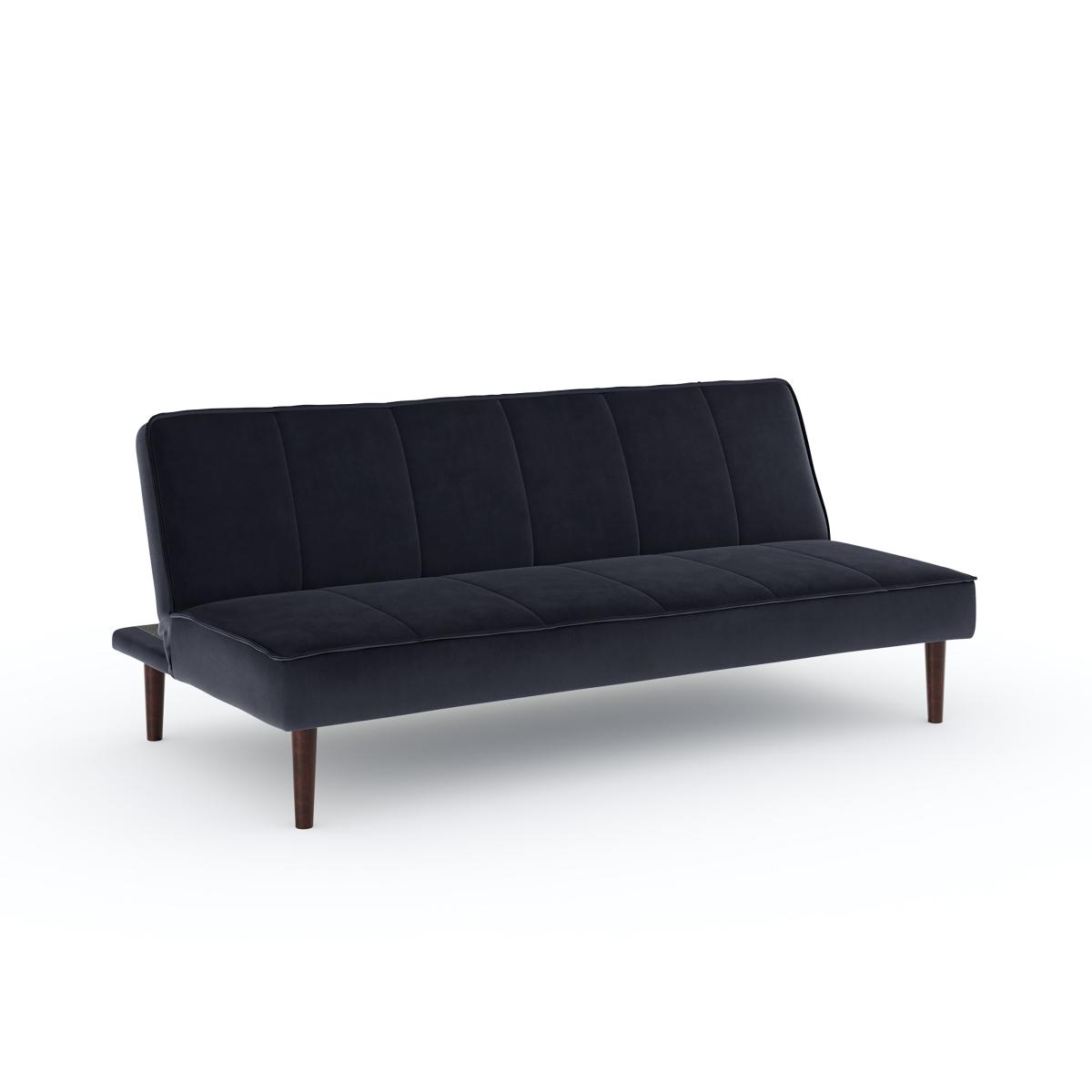 Cole Velvet Clic Clac Sofa Bed Luxe Navy – image 6