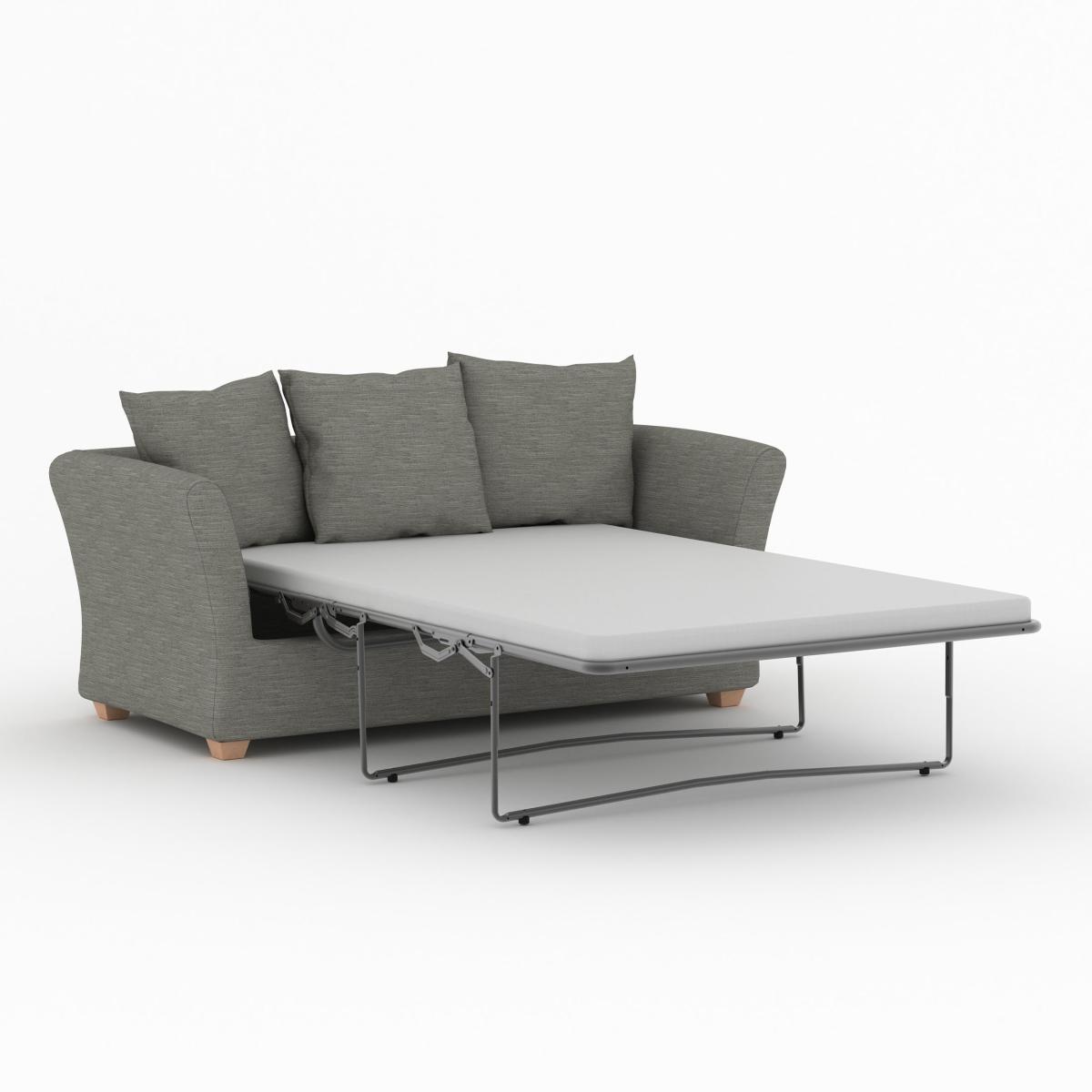 Emmett Flatweave Sofa Bed Flatweave Steel – image 5