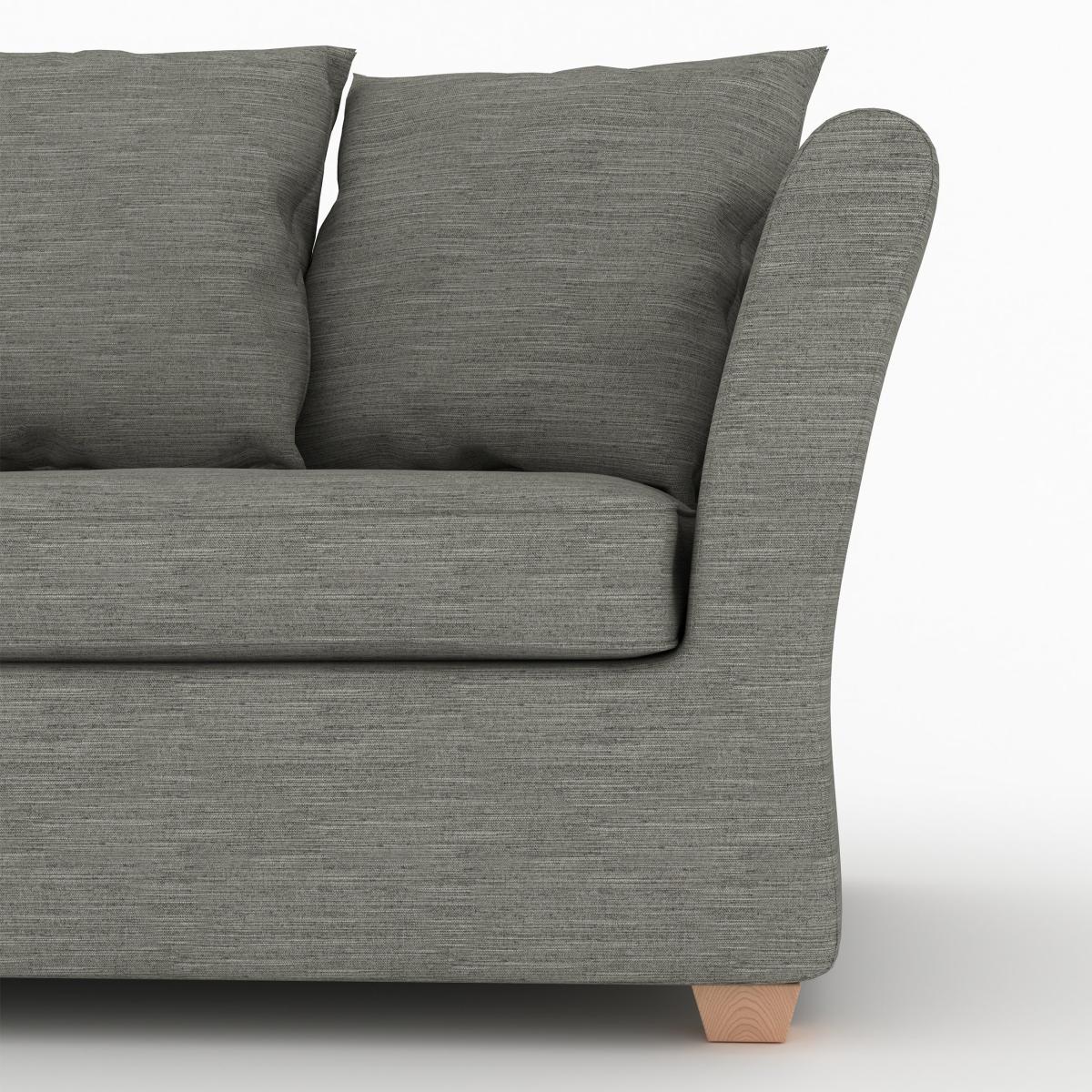 Emmett Flatweave Sofa Bed Flatweave Steel – image 7