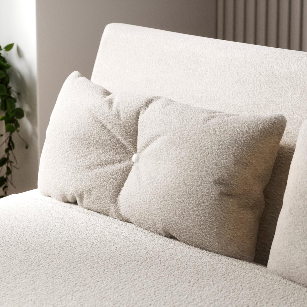 Phoebe Sherpa Double Sofa Bed Sherpa Ivory – image 4