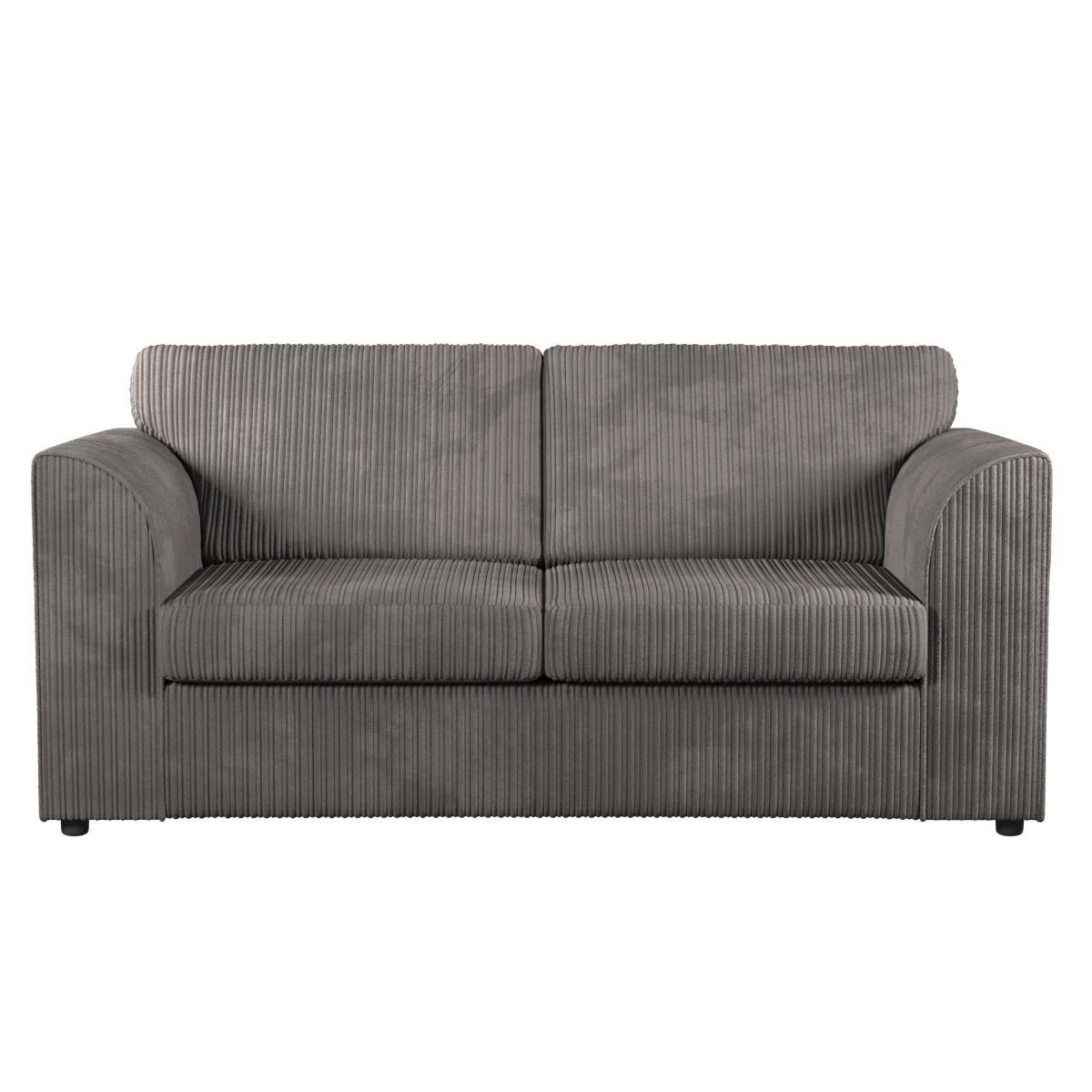 Blake Jumbo Cord Sofa Bed Grey – image 4