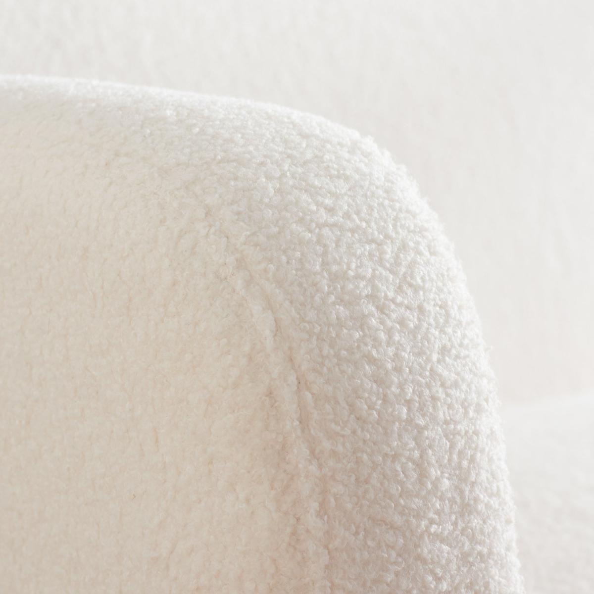 Return - Micah Ivory Sherpa Double Sofa Bed – image 5