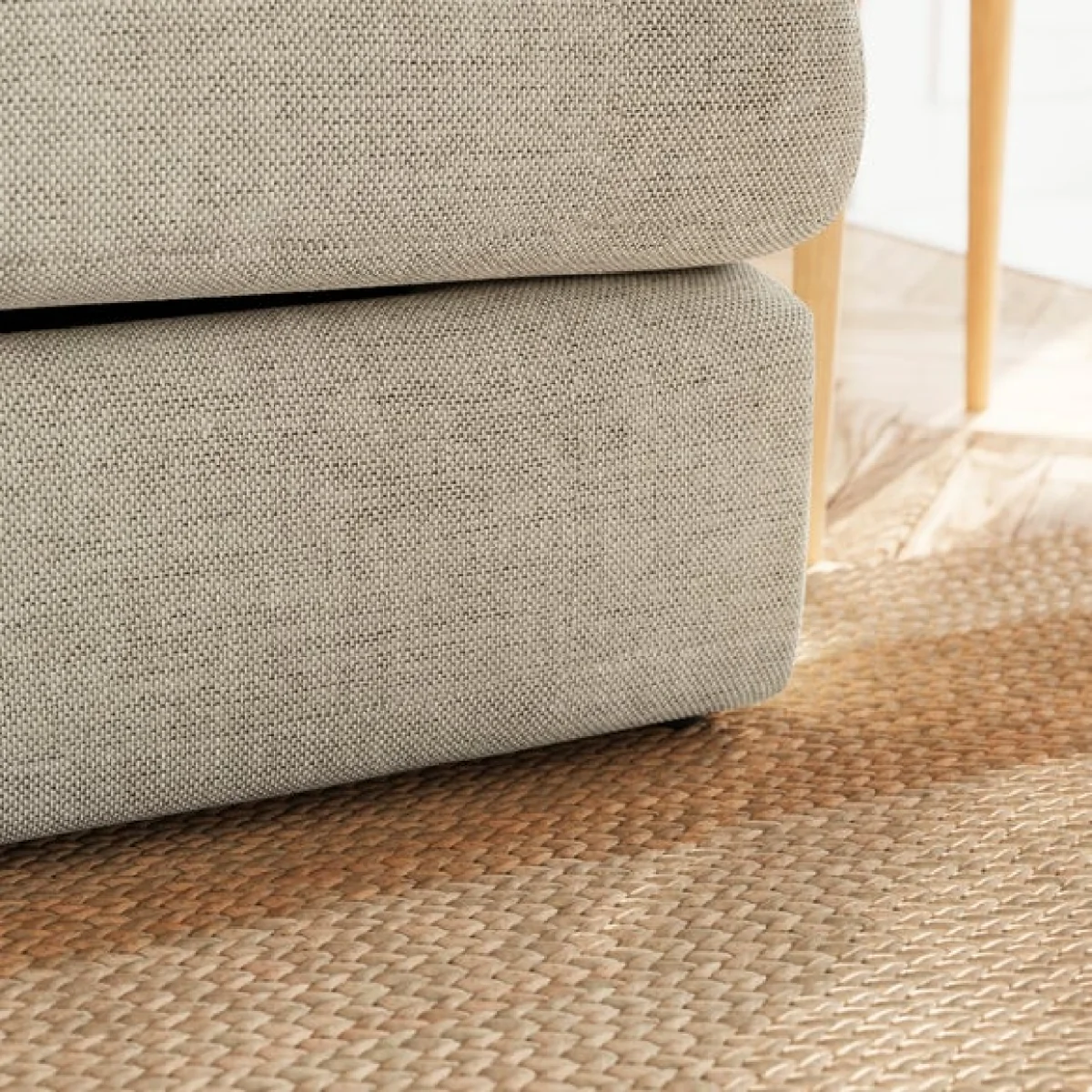 Martha Basket Weave 2 Seater Sofa Bed – image 5