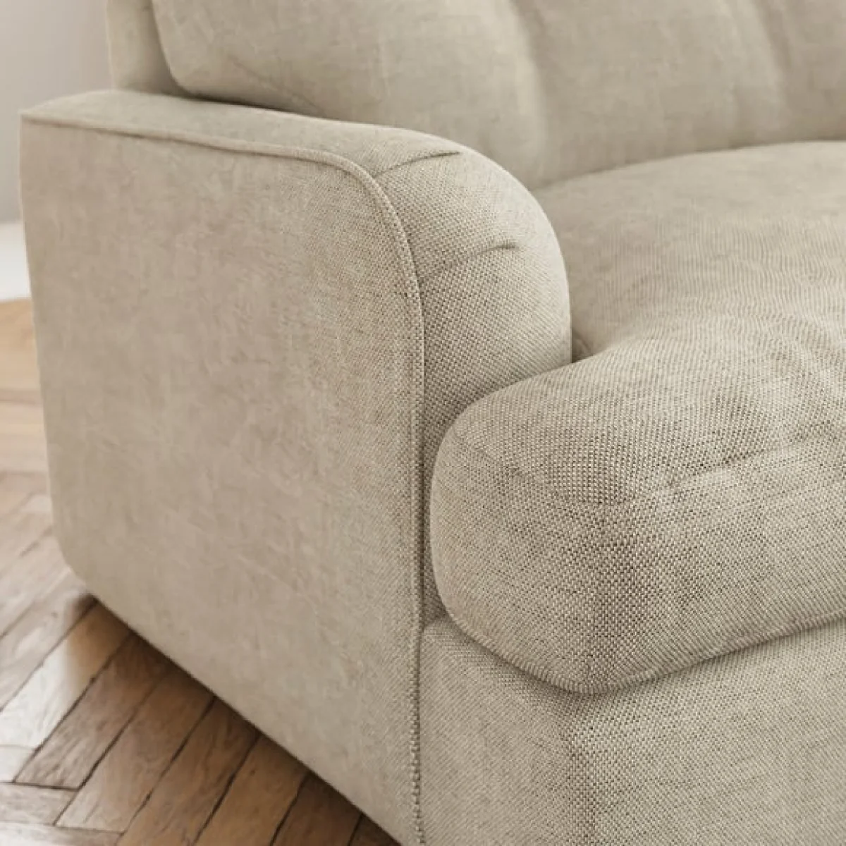 Martha Basket Weave 2 Seater Sofa Bed – image 6